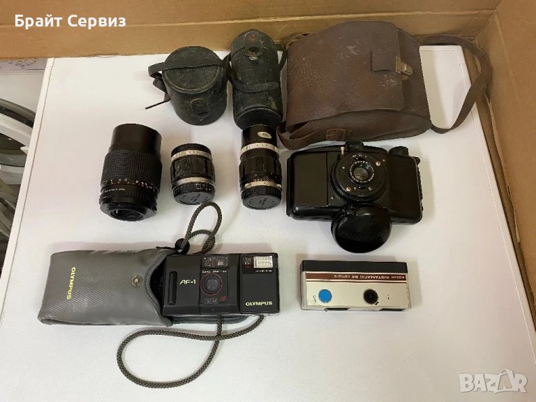 Стари фотоапарати и обективи OLYMPUS, снимка 1