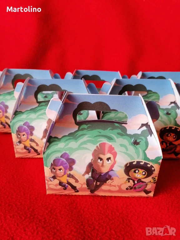Кутийка за лакомства и подаръци Brawl Stars, снимка 1