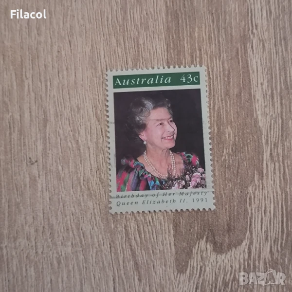 Австралия Кралица Елизабет II 1991 г., снимка 1
