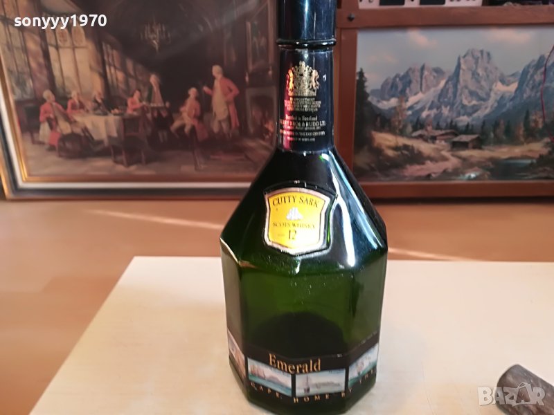 cutty sark 12 years празно шише за колекция 2002231559, снимка 1