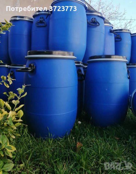 Пластмасови бидони от 30 до 220 литра, снимка 1