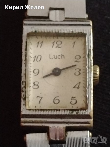 Стар луксозен дамски часовник Luch рядък за КОЛЕКЦИЯ ДЕКОРАЦИЯ 41718, снимка 1