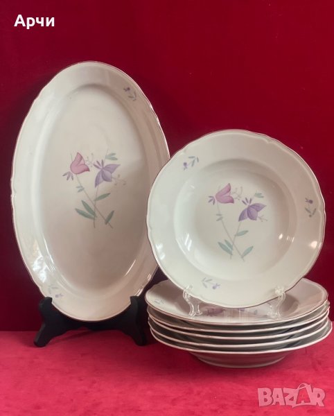 Стар български порцелан -Китка, снимка 1