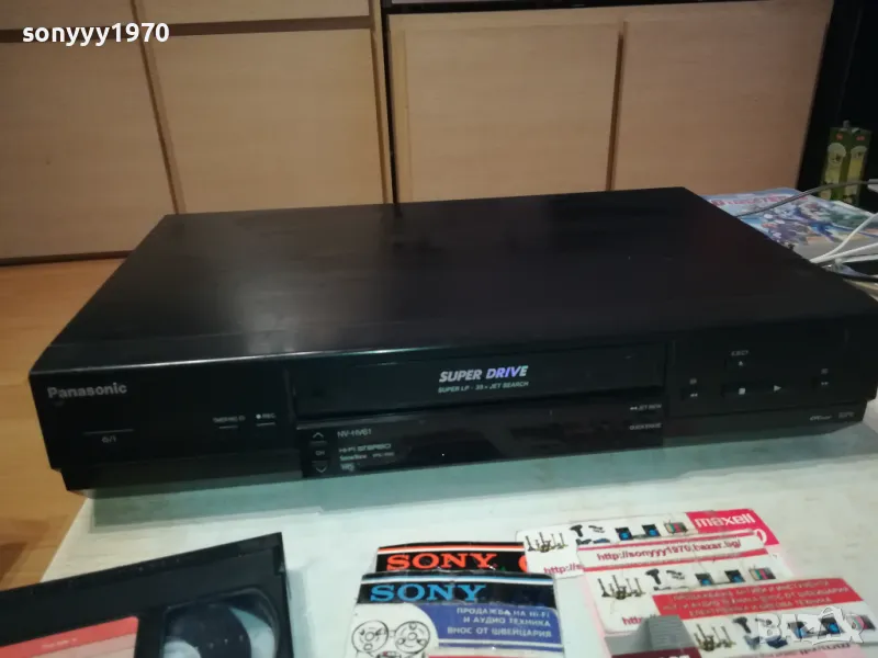 PANASONIC NV-HV61EG HIFI STEREO VIDEO-ВНОС SWISS 16022518188LNWC, снимка 1