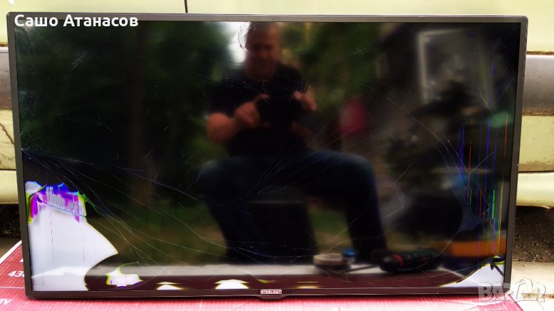 STARLIGHT 40DM6500 със счупена матрица ,CV338H-T42 ,V400HJ6-PE1 ,200.GJR-LE32280-OH ,MS-L1092 V3, снимка 1