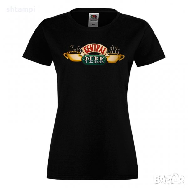 Дамска тениска central perk friends, снимка 1