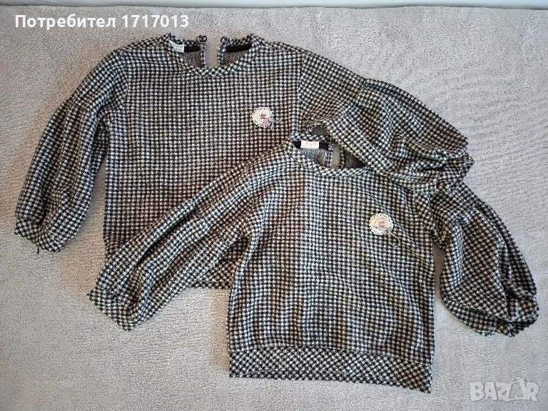 Комплект блузки за сестрички (могат и поотделно), снимка 1