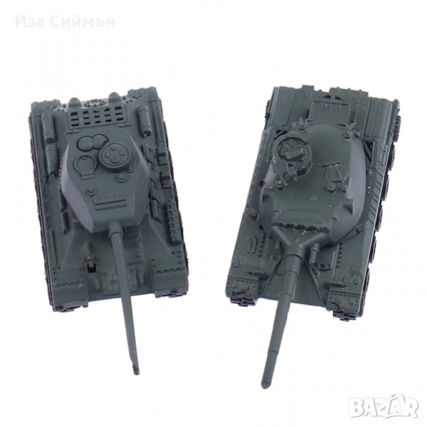 Танк т-34-85 размер 1:144, снимка 1