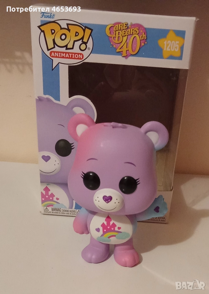 Funko pop фигурка на Care-A-lot bear, снимка 1
