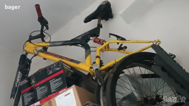 Рамка, окачване, педали, кормило и др. Cross Demon 26", снимка 1