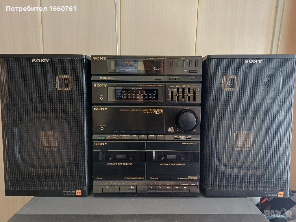 SONY HST-404 + SONY APM-909A, снимка 1