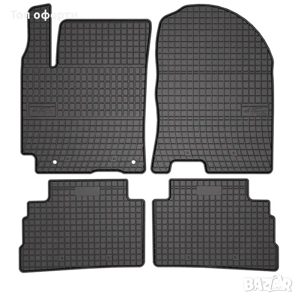 Гумени стелки Frogum съвместими с Hyundai Kona 2017-2023, снимка 1