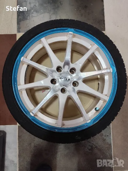 ДЖАНТИ DOTZ с ГУМИ  HANKOOK VENTUS 215/40/18 5X112 ET35 57.1, снимка 1