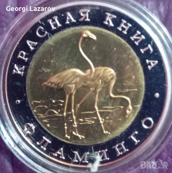 50 рубли Русия Фламинго, снимка 1