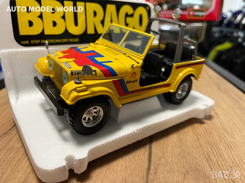 Метална колекционерска количкa BBURAGO AMERICAN OFFROAD мащаб 1:24, снимка 1