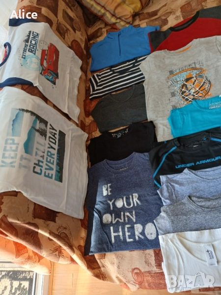 Детски блузи с дълъг ръкав, 7-10 год., снимка 1