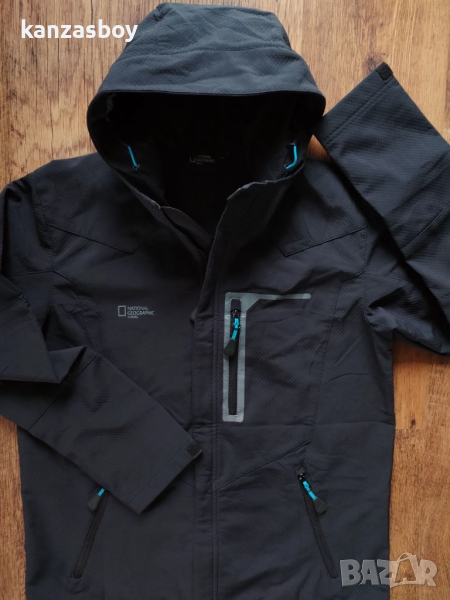 national geographic nordic nano technology - мъжко софтшел яке КАТО НОВО М, снимка 1