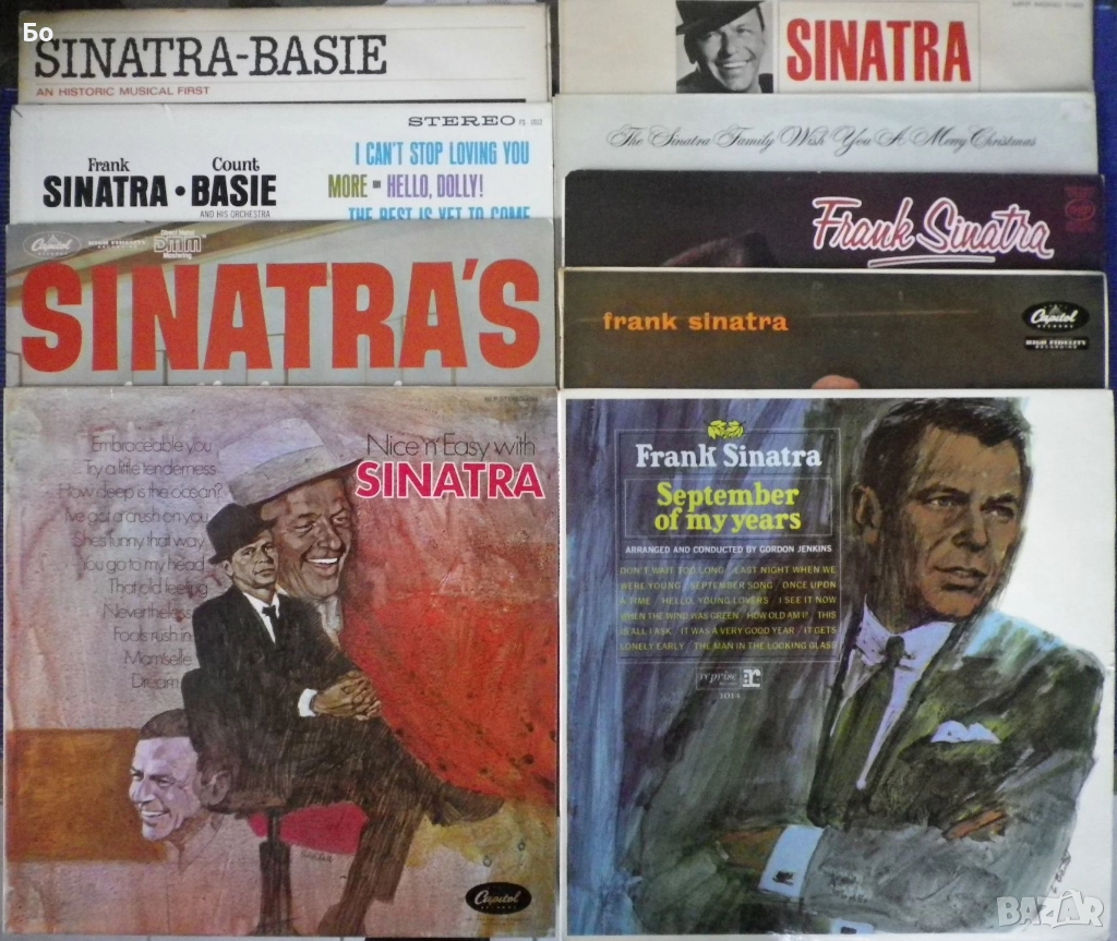 грамофонни плочи Frank Sinatra, снимка 1