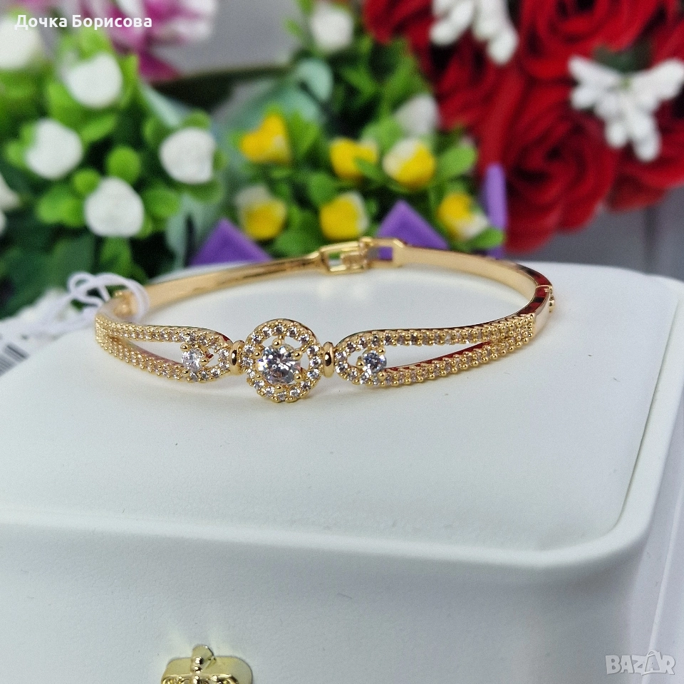 Дамска гривна - Класически блясък , снимка 1