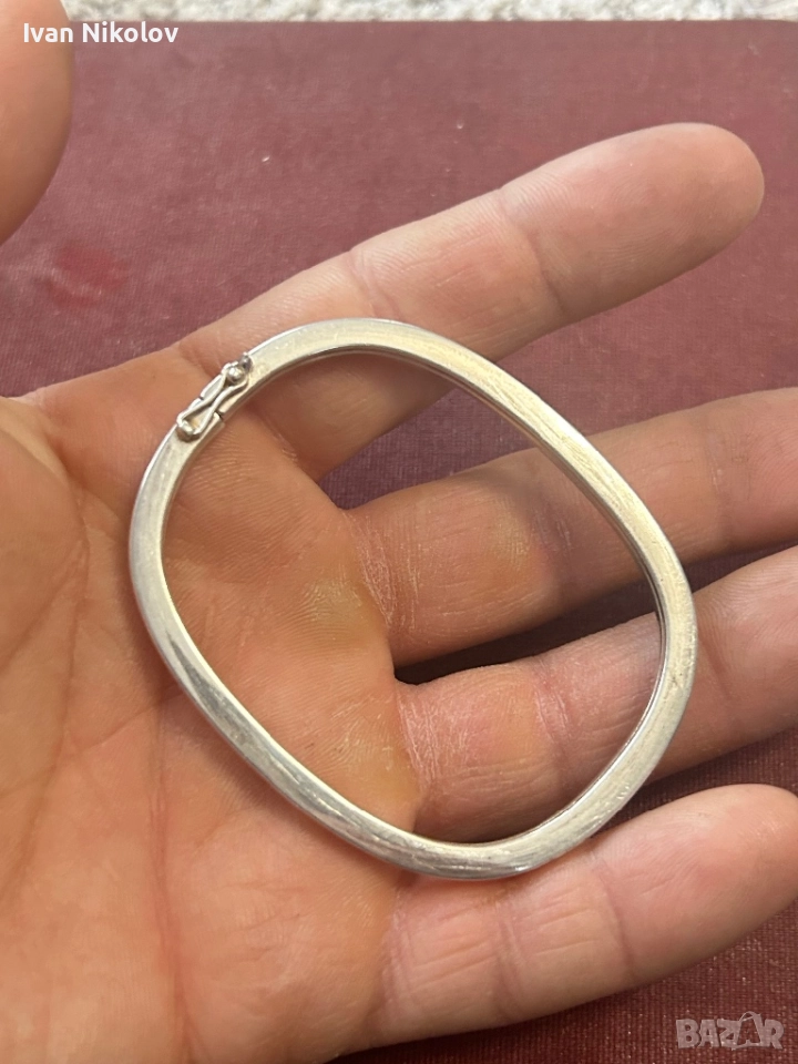 Сребърна гривна 11.5грама, снимка 1