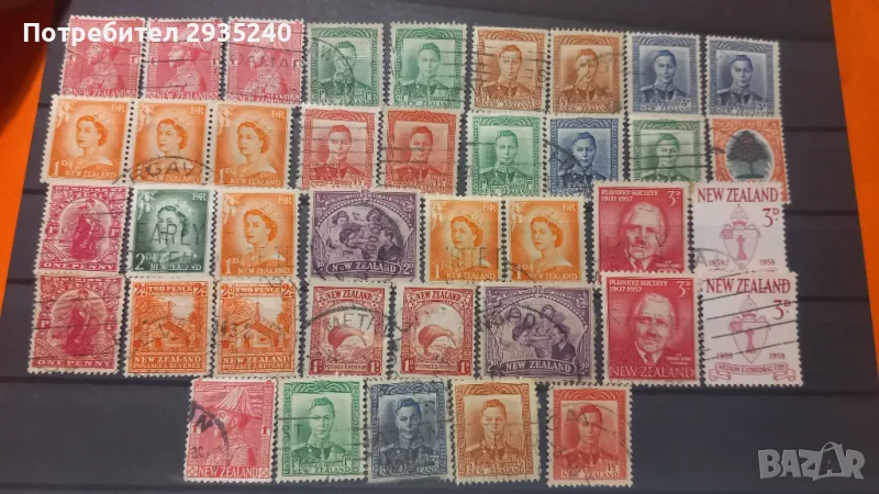 Марки New Zealand, снимка 1