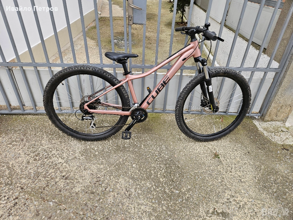Хидравлика-алуминиев велосипед 27.5 цола CUBE-шест месеца гаранция, снимка 1
