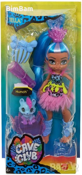  Кукла с приятел CAVE CLUB Mattel - TELLA, снимка 1