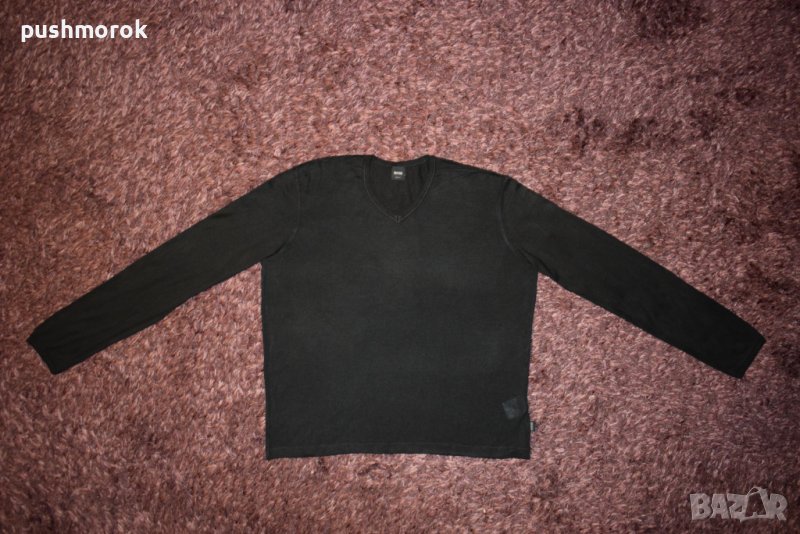 HUGO BOSS коприна / кашмир мъжка блуза Sz XL /  #00626 /, снимка 1