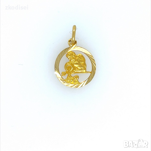 Златен медальон 2,32гр. 18кр. проба:585 модел:22911-6, снимка 1