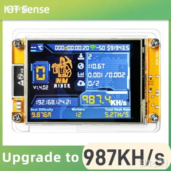 BTC miner 987kh/s, снимка 1