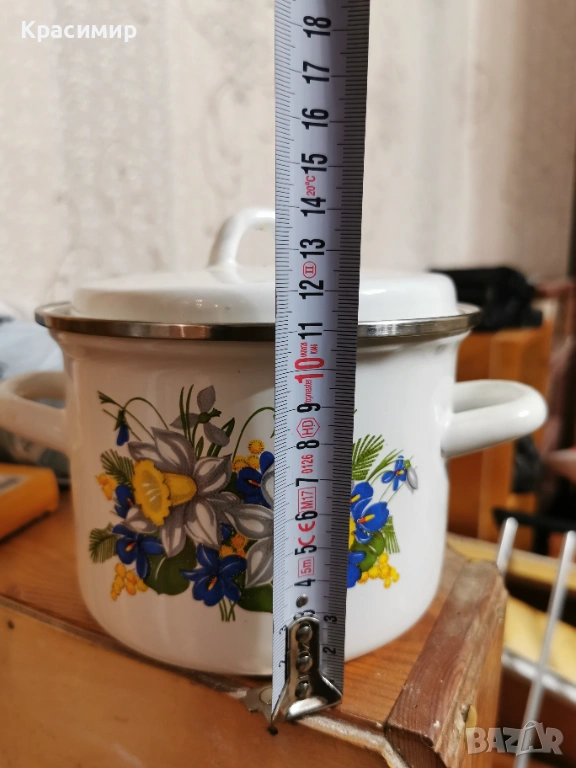 Лот Стари тенджери и тави , снимка 1