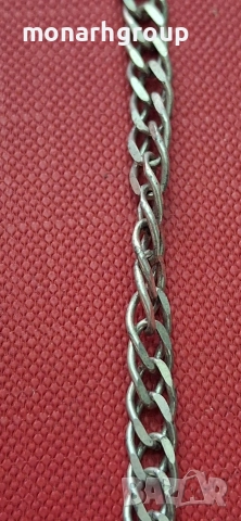 Сребърна верижка, снимка 5 - Колиета, медальони, синджири - 52713637