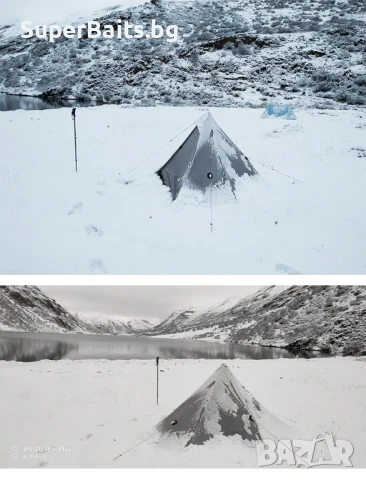 Ултра Лека 4 сезонна Палатка за трекинг или преходи, снимка 14 - Палатки - 50960262