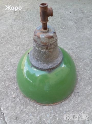 старинен примитивен уред и емайлирана ретро лампа, снимка 14 - Друга електроника - 51545976