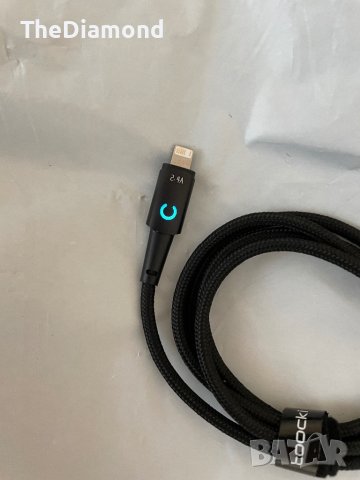 USB кабел за Apple İPhone,İPad 2.4A, снимка 1 - Кабели и адаптери - 43393480