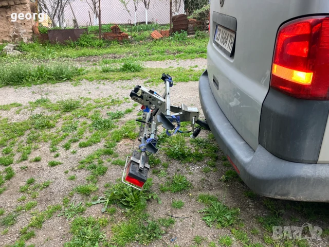 Багажник//стойка/за мотор,2 колела,,багаж или др.за теглич на автомобил, снимка 9 - Мотоциклети и мототехника - 50536284