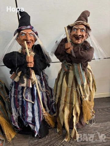 Настолна Баба Яга 55см., снимка 8 - Статуетки - 53267446