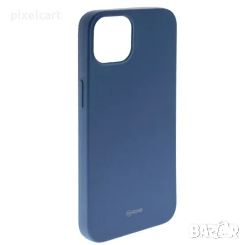 Силиконов калъф Roar Colorful за iPhone 13, Син, снимка 2 - Калъфи, кейсове - 48010307