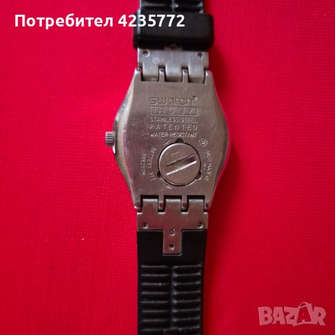 SWATCH оригинален кварцов дамски винтидж часовник. , снимка 2 - Дамски - 52880998
