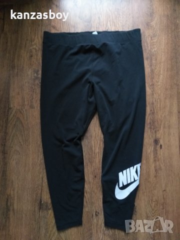 Nike Essential High-Waisted Leggings Plus Size - страхотен дамски клин 2ХЛ, снимка 6 - Клинове - 40738747