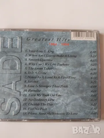 Sade ‎– Greatest Hits 1984-1994 матричен диск Шаде, снимка 2 - CD дискове - 50170804