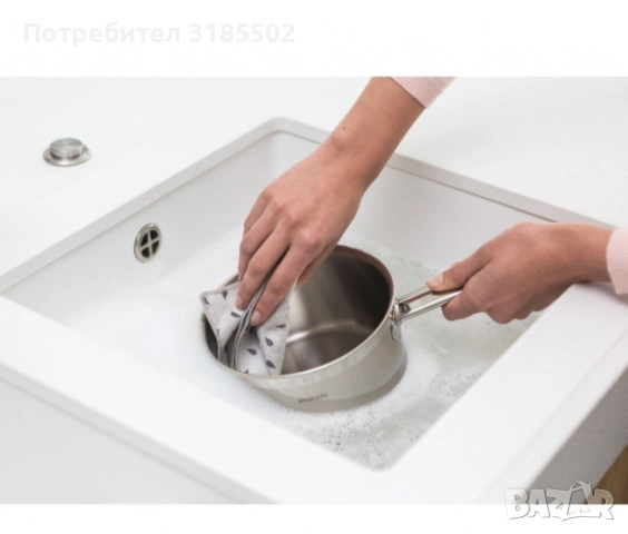 Комплект 2 броя микрофибърни кърпи,  Brabantia SinkSide Light Grey/ Dark Grey