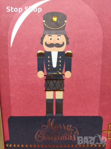 Сет от 10 луксозни коледни картички 2 модела с 10 плика , снимка 5 - Декорация за дома - 38747388