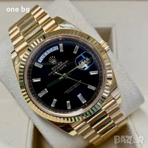 Rolex Day Date President Gold Black, снимка 1
