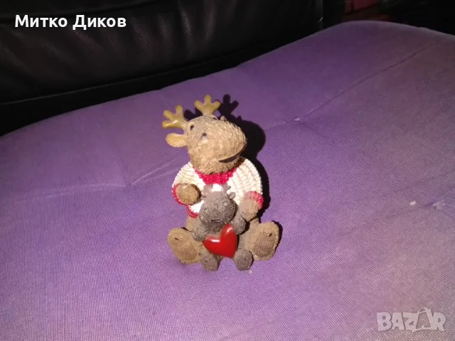 Скулптурка еленче Канада нова Н-8см на 6 см