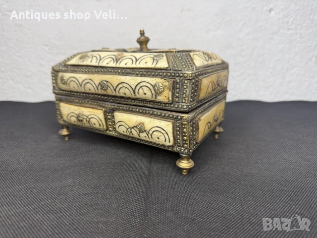 Кутия за бижута с камилска кост №7313, снимка 2 - Антикварни и старинни предмети - 51263919