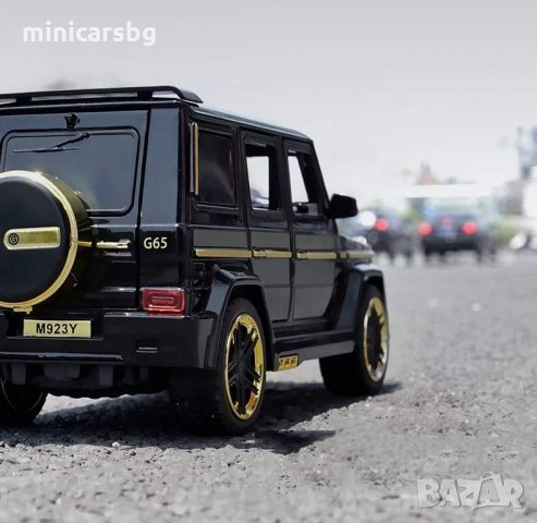 Метални колички: Mercedes-Benz BRABUS G65 / G-Wagon (Мерцедес-Бенц), снимка 9 - Колекции - 33600808