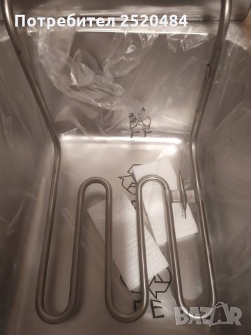 Професионален електрически фритюрник 5,5л. Изцяло от неръждаеме стомана! ХИТ Цена 110лв/56,24€, снимка 10 - Обзавеждане на кухня - 35456416