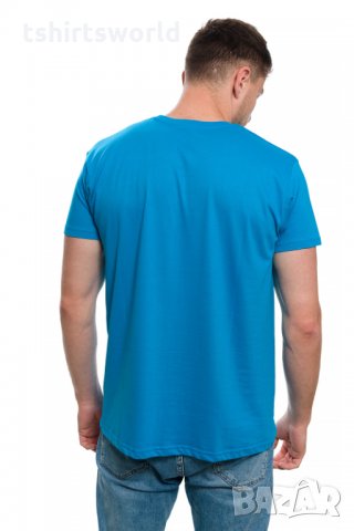 Нова мъжка синя тениска с трансферен печат Черно море - България, снимка 10 - Тениски - 28222259