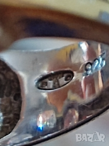 Масивен сребърен пръстен , снимка 2 - Пръстени - 52497966